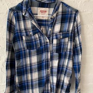 Mossimo Button Down Flannel Shirt